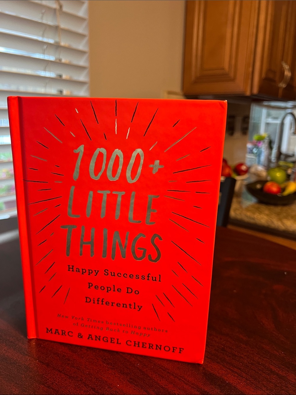1000+ Little Things Hardcover Book - Bright Red